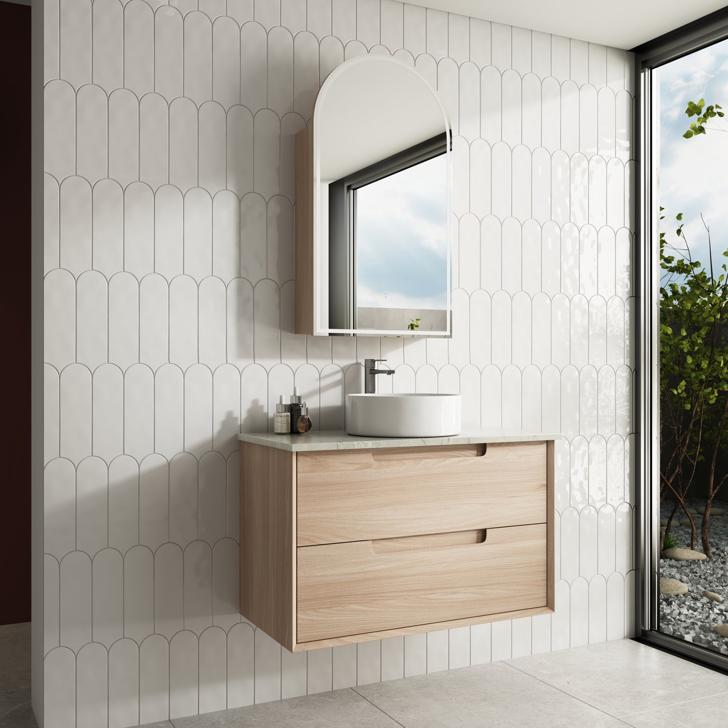 Ainsley Wall Hung Vanity 900mm