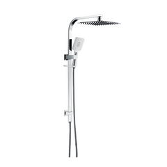 BELLA VISTA Square Shower Head and Rail