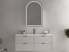 Ariana Wall Hung 1200mm Fluted Style Bathroom Vanity