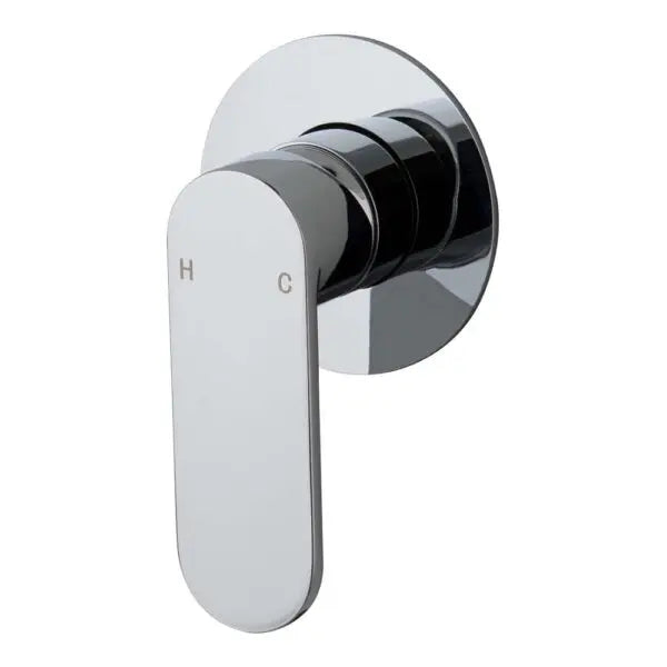 Saffron Shower Mixer (80MM Backplate) Chrome