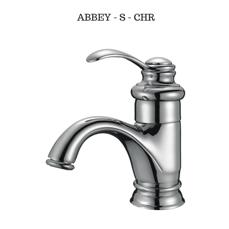 CLASSIC BASIN MIXER POLISHED CHROME - ABBEY SHORT Chrome