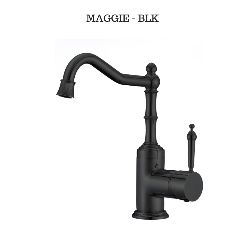 Maggie Basin Mixer - Matte Black